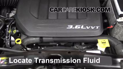 2014 dodge journey sxt transmission fluid change